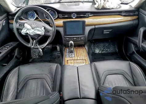 2018 Maserati Quattroporte S z USA, uszkodzony, nr VIN ZAM56YPL3J1291801